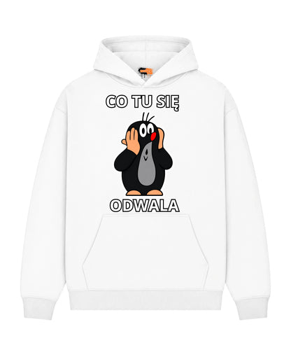 Bawełniana Bluza - CO TU SIĘ ODWALA