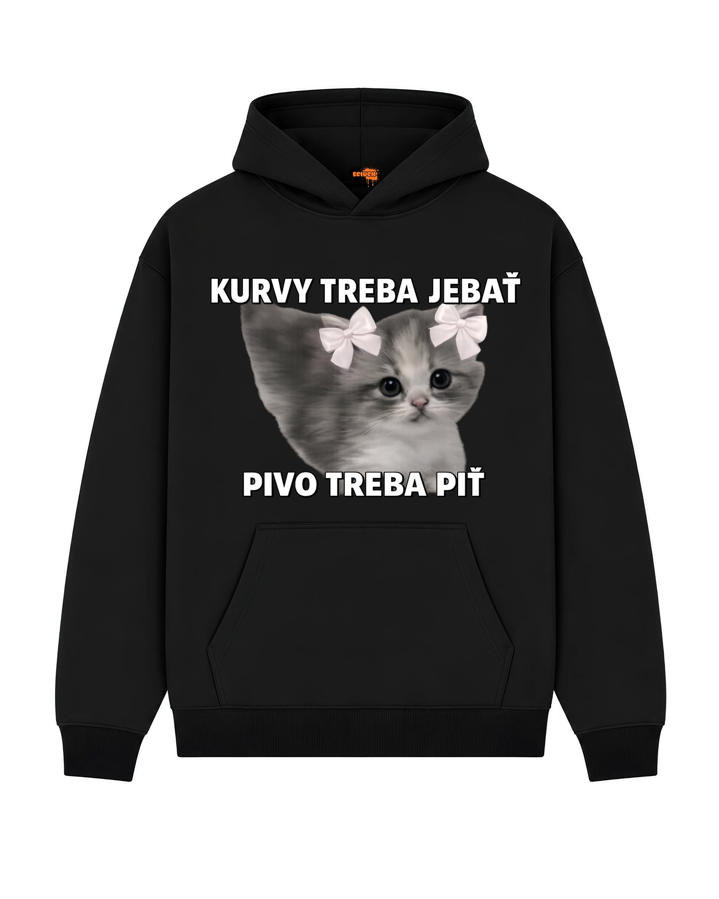 Bawełniana Bluza –  Kurwy treba jebat, piwo treba pit