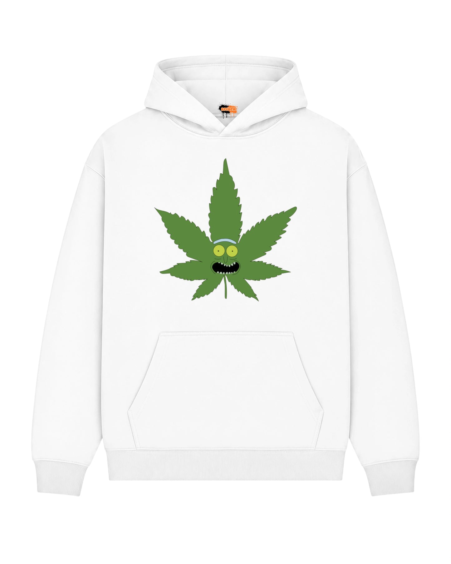 Bawełniana Bluza –  Zjarany Rick - liść