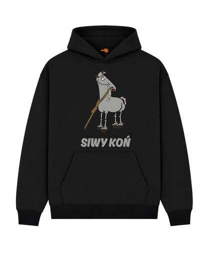 Bawełniana Bluza –  Siwy koń