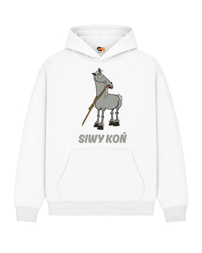 Bawełniana Bluza –  Siwy koń