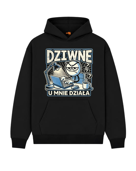 Bawełniana Bluza –  Dziwne u mnie działa