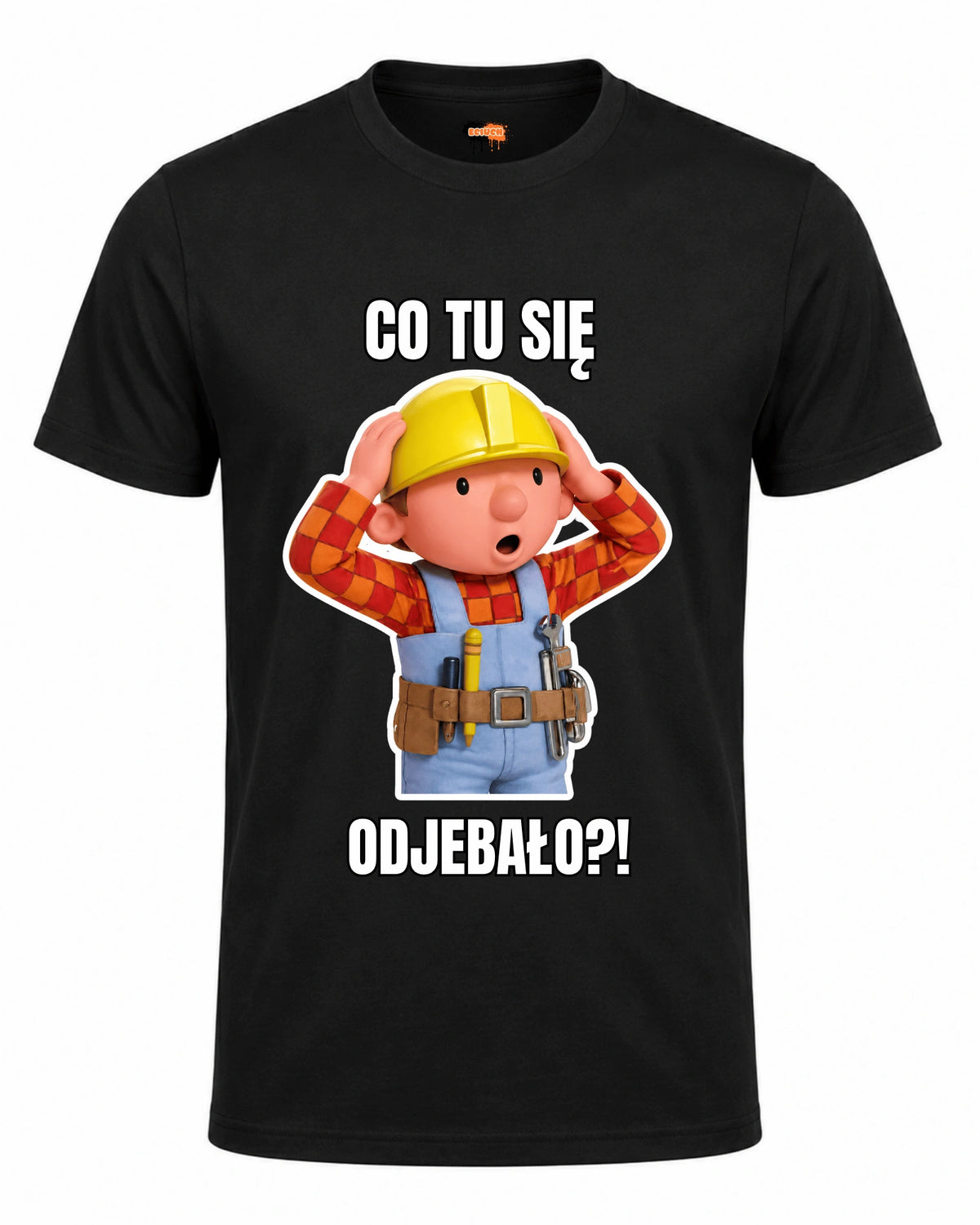 Bawełniana koszulka - Co tu się odjebało