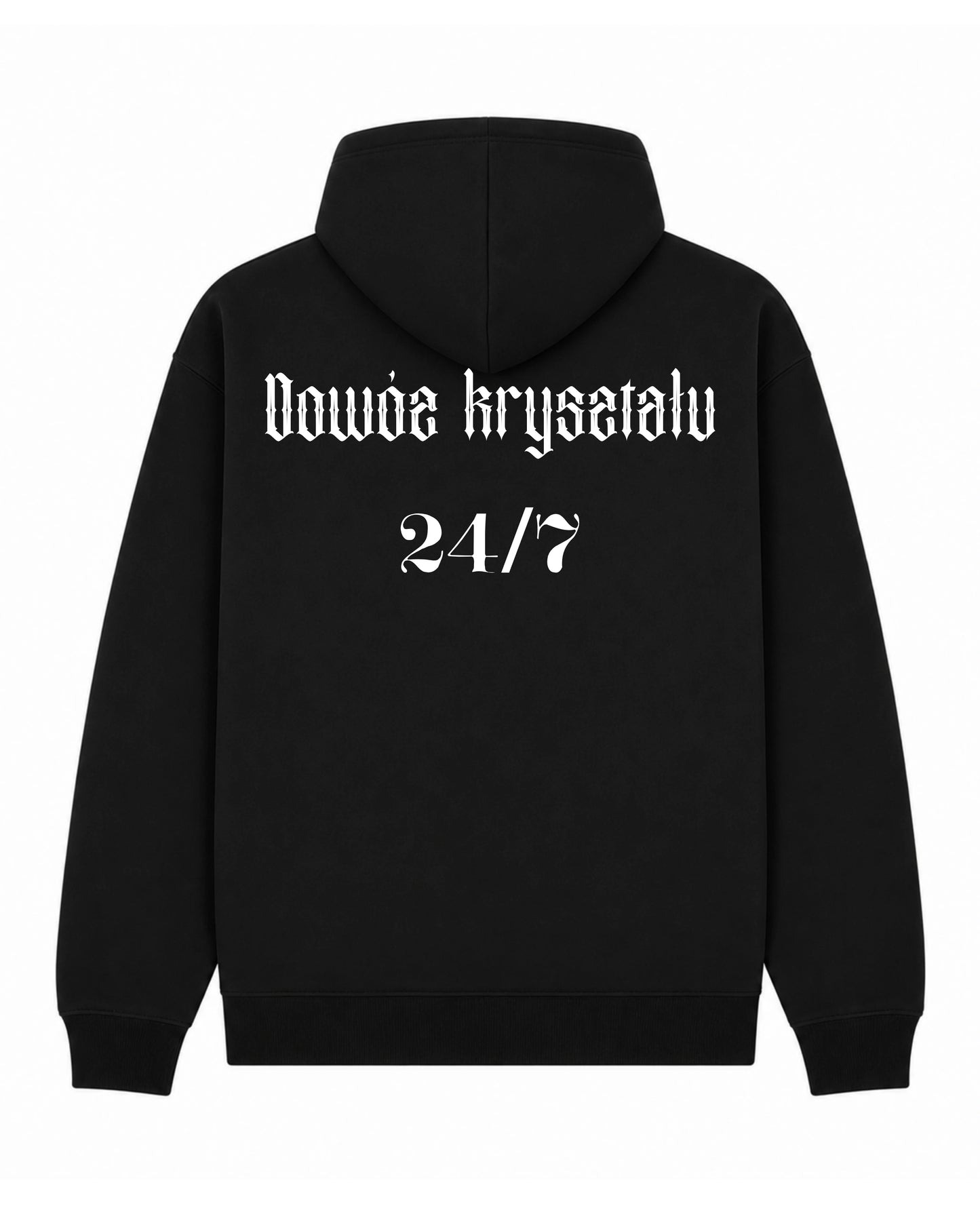 Bawełniana Bluza –  Dowóz kryształu 24/7