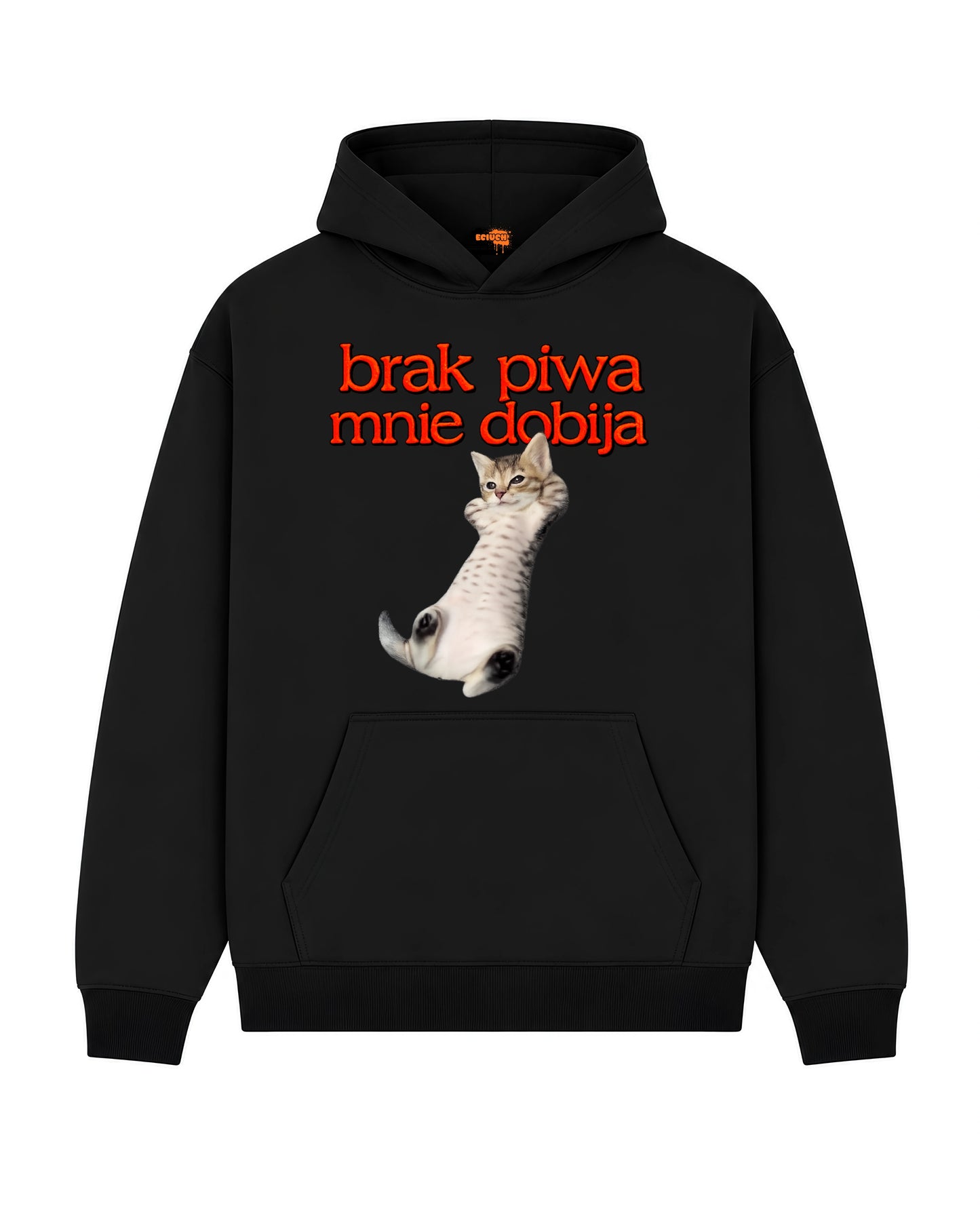 Bawełniana Bluza –  Brak piwa mnie dobija