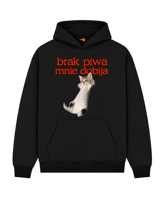 Bawełniana Bluza –  Brak piwa mnie dobija
