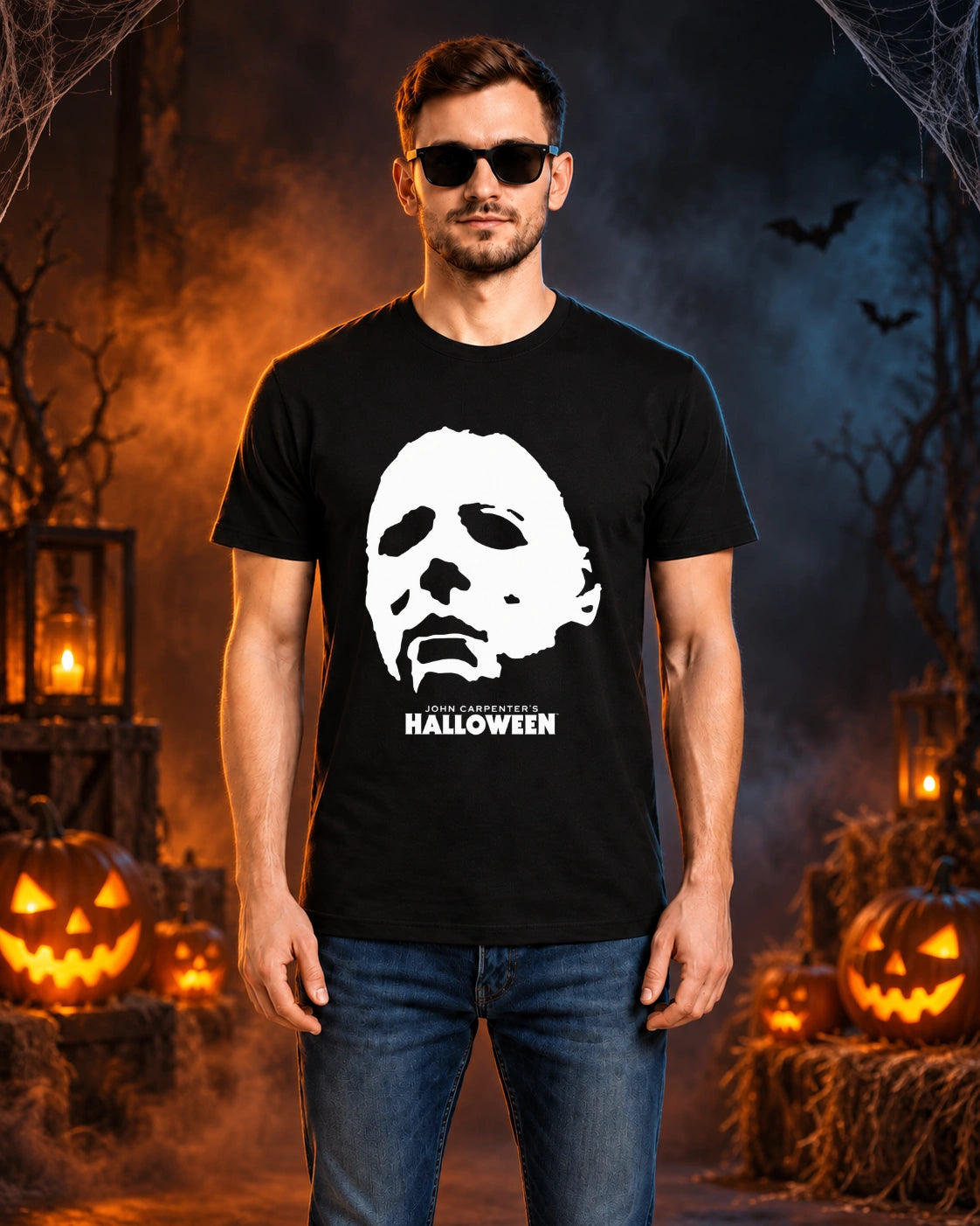 Bawełniana koszulka - HALLOWEEN JOHN CARPENTER'S