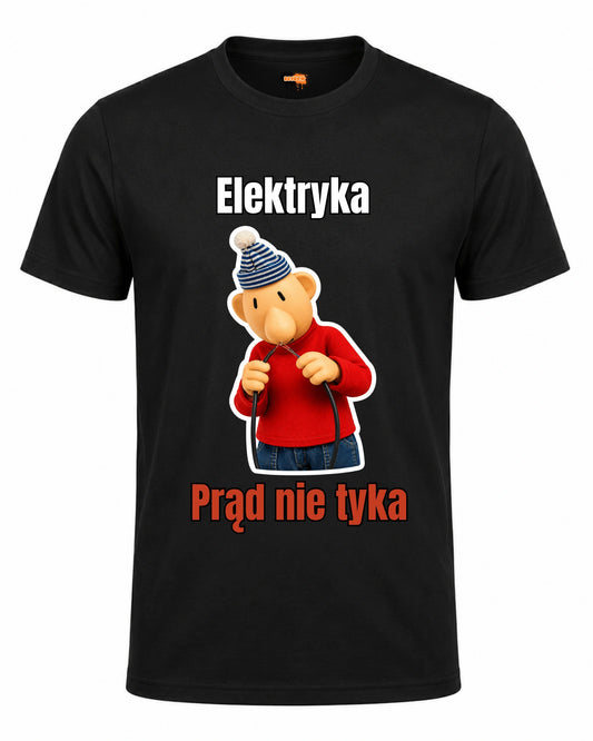 Bawełniana koszulka - Elektryka Prąd nie tyka