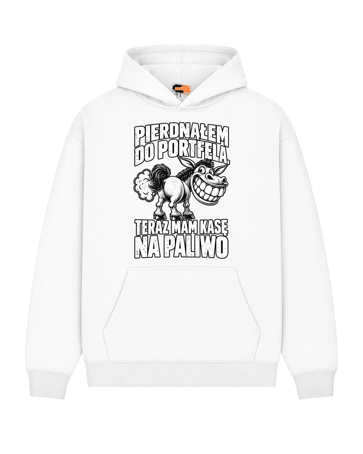 Bawełniana Bluza – Pierdnąłem do portfela. Teraz mam kasę na paliwo