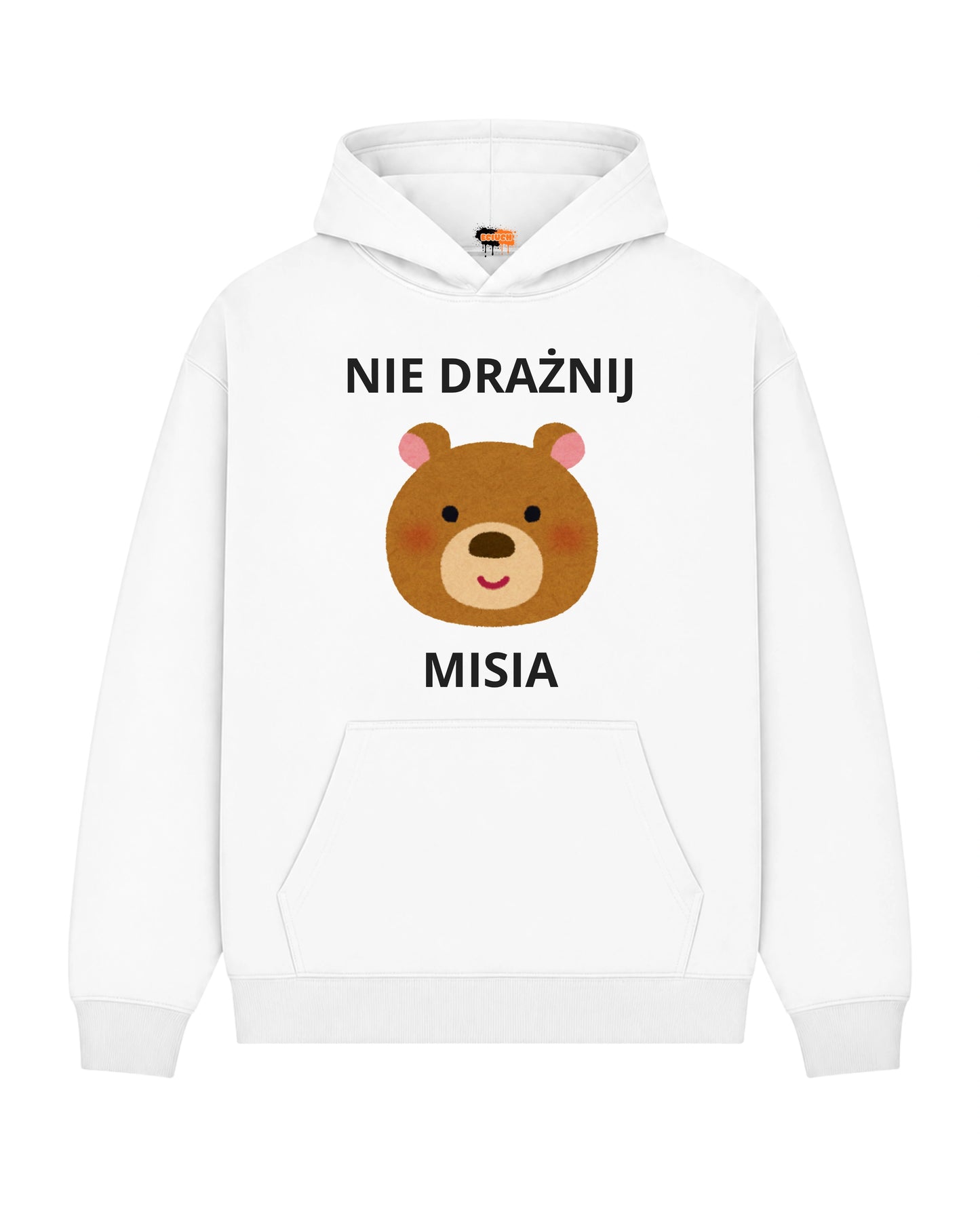 Bawełniana Bluza –  Nie drażnij misia