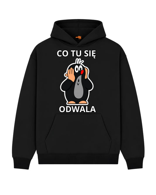 Bawełniana Bluza - CO TU SIĘ ODWALA
