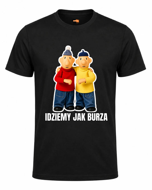 Bawełniana koszulka - Idziemy jak burza
