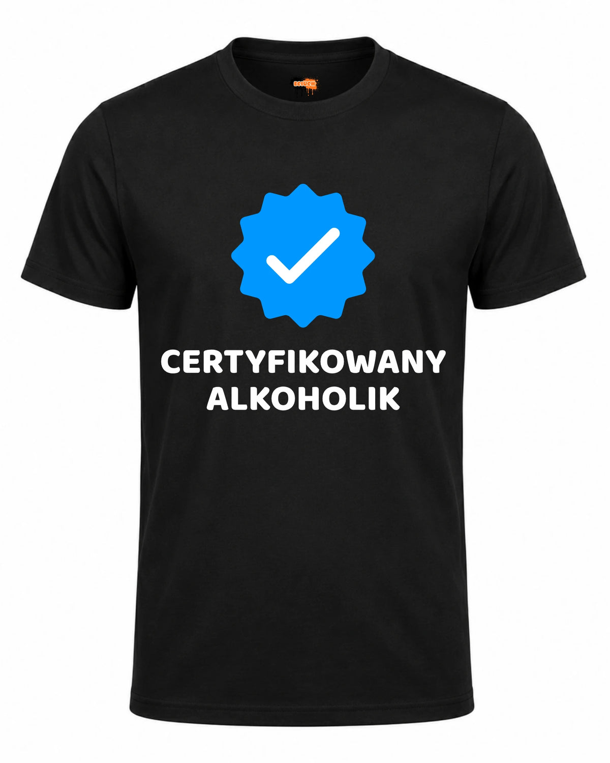 Bawełniana koszulka - CERTYFIKOWANY ALKOHOLIK