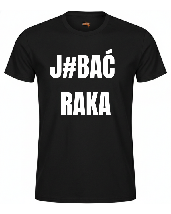 Bawełniana koszulka - J#bać raka
