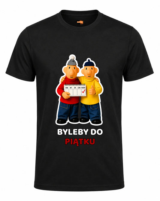 Bawełniana koszulka - Byleby do piątku