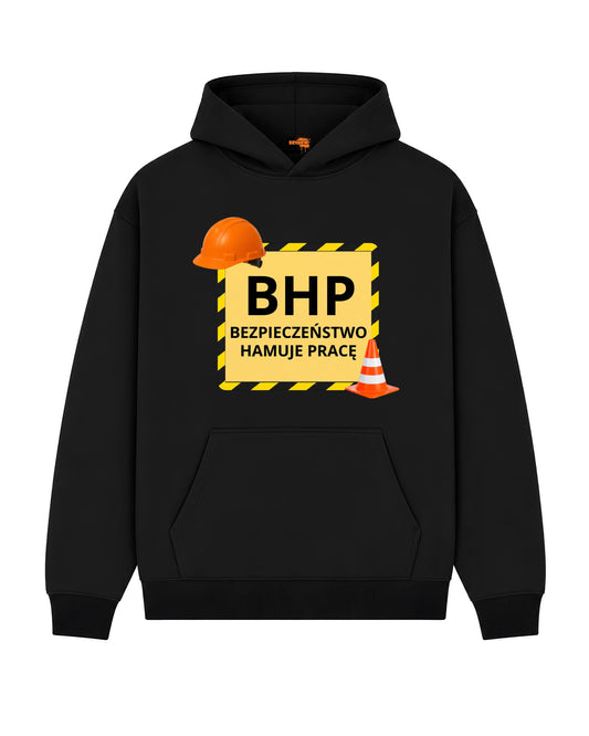 Bawełniana Bluza – BHP Bezpieczeństwo Hamuje Prace