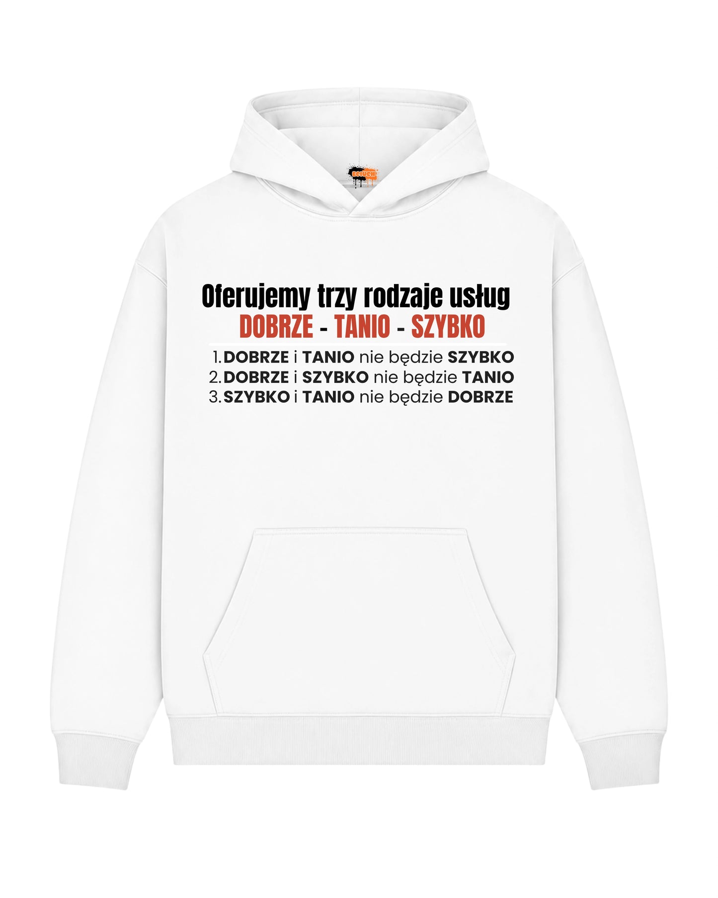 Bawełniana Bluza – Oferujemy 3 rodzaje usług