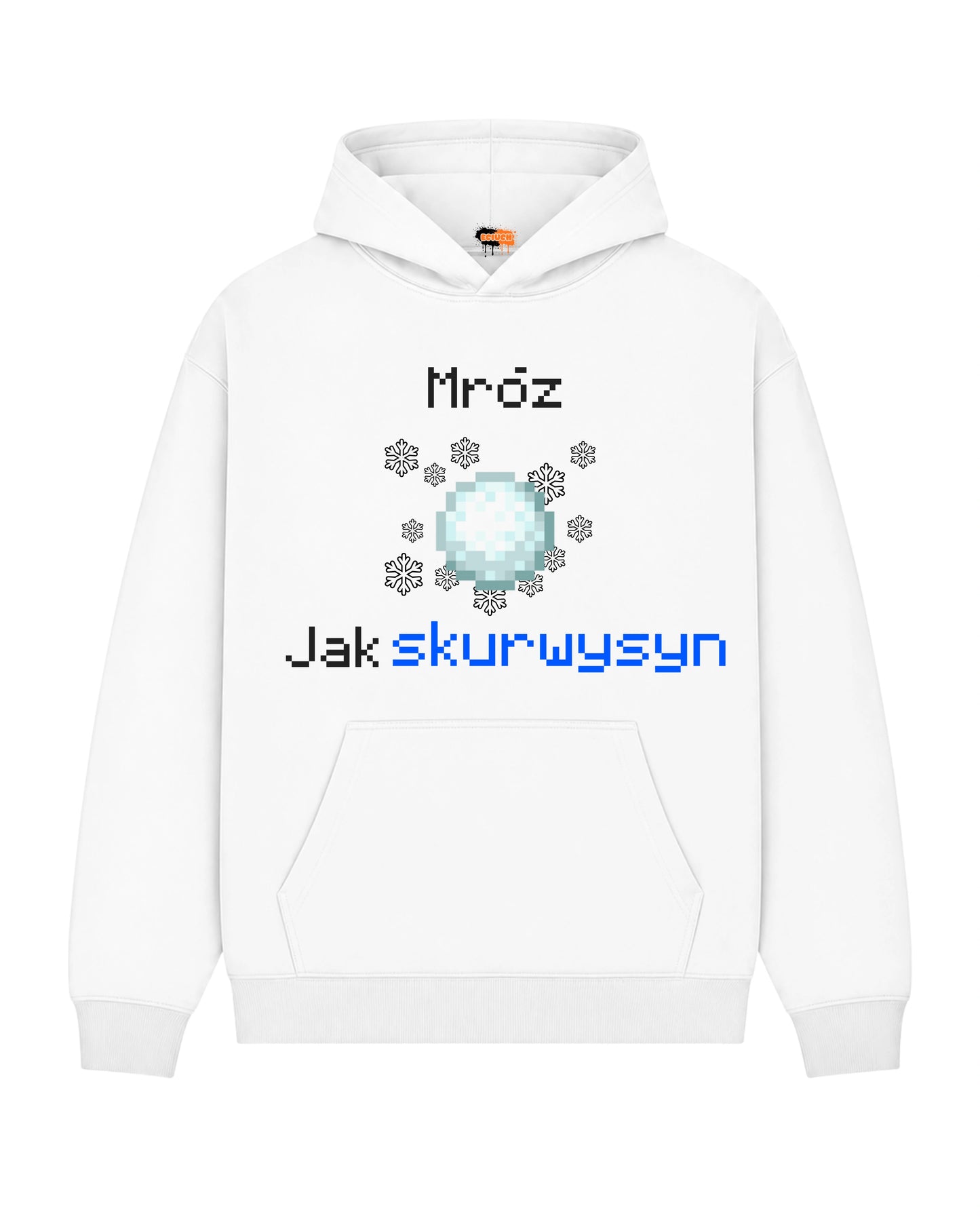 Bawełniana Bluza –  Mróz jak skurwysyn