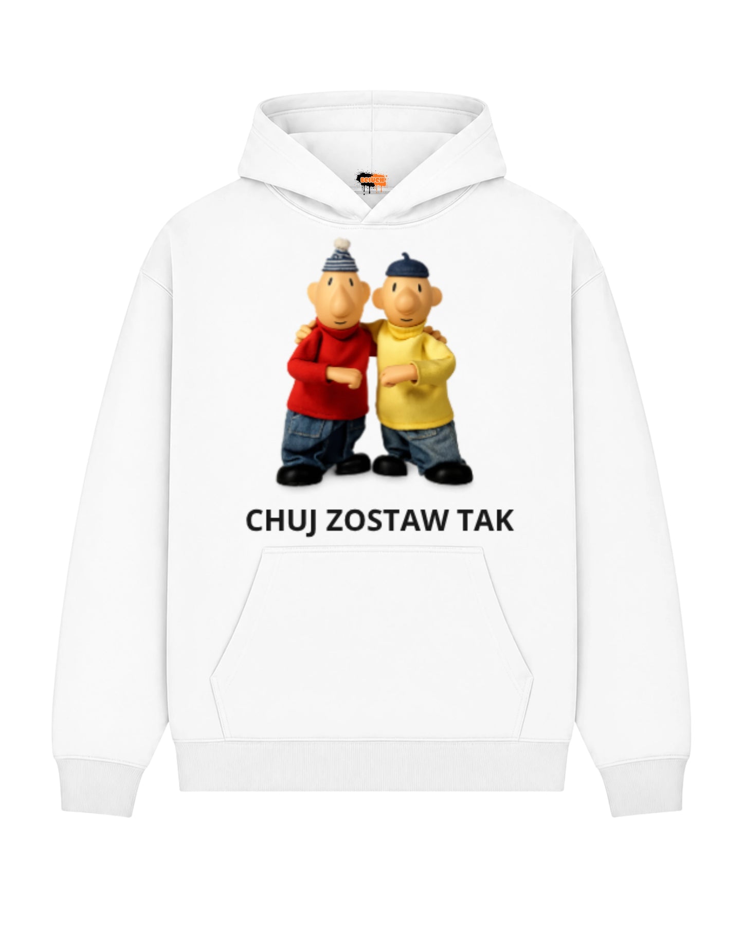 Bawełniana Bluza – CHUJ ZOSTAW TAK