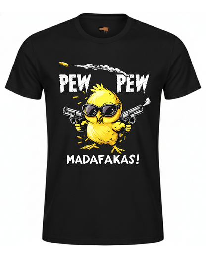 Bawełniana koszulka - Pew Pew Madafakas!