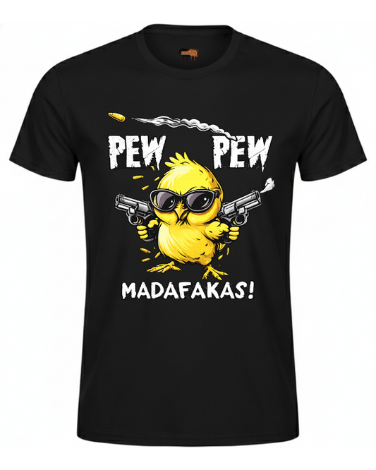 Bawełniana koszulka - Pew Pew Madafakas!