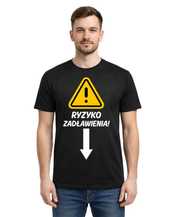 Bawełniana koszulka - RYZYKO ZADŁAWIENIA!