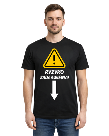 Bawełniana koszulka - RYZYKO ZADŁAWIENIA!