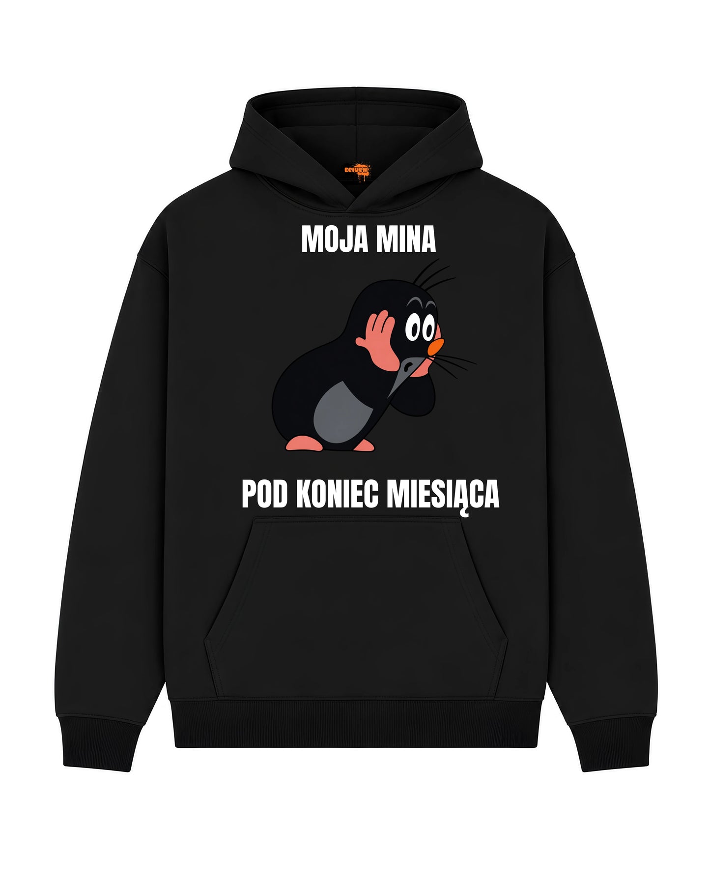 Bawełniana Bluza - Moja mina pod koniec miesiąca