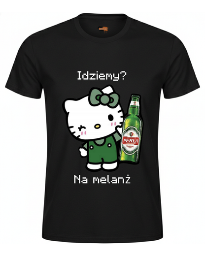 Bawełniana koszulka - Idziemy? Na melanż