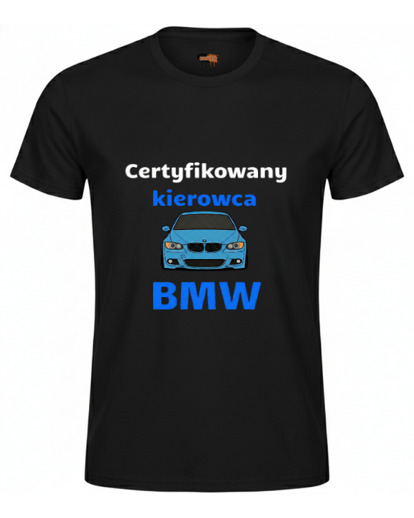 Bawełniana koszulka - Certyfikowany kierowca BMW E92