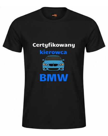 Bawełniana koszulka - Certyfikowany kierowca BMW E92