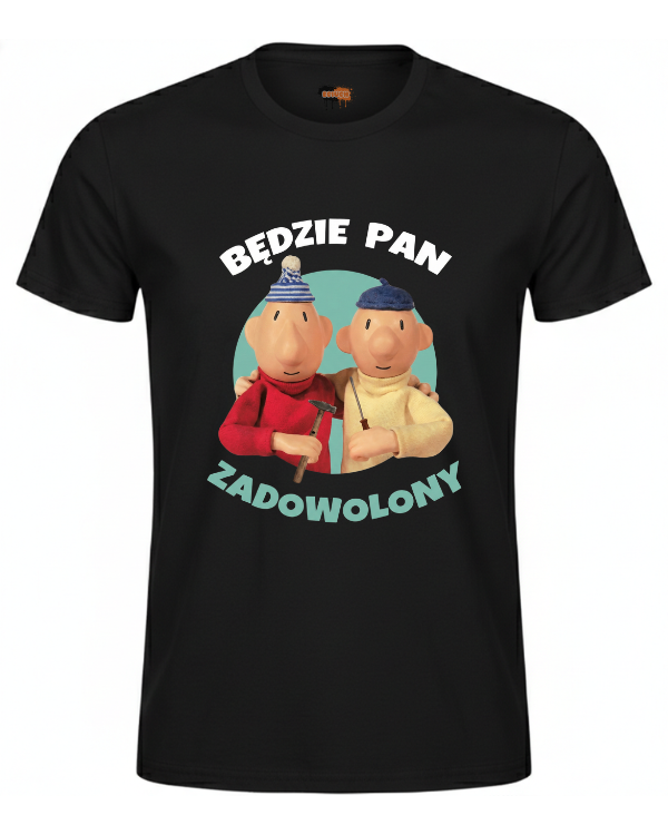 Bawełniana koszulka - Będzie Pan zadowolony