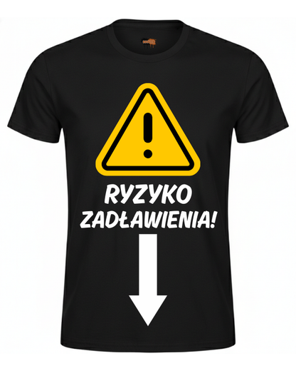 Bawełniana koszulka - RYZYKO ZADŁAWIENIA!