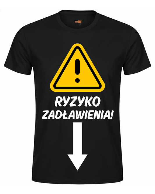Bawełniana koszulka - RYZYKO ZADŁAWIENIA!