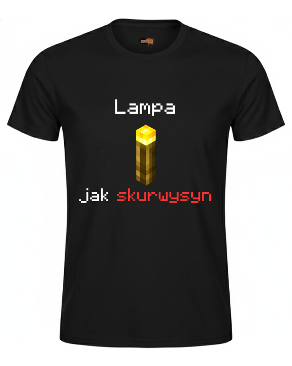 Bawełniana koszulka - Lampa jak skurwysyn