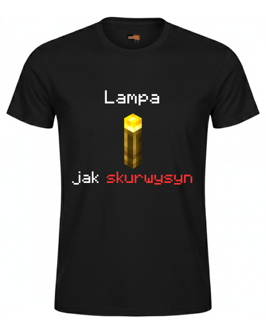 Bawełniana koszulka - Lampa jak skurwysyn