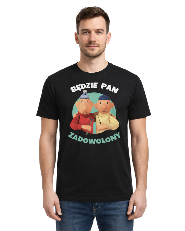 Bawełniana koszulka - Będzie Pan zadowolony