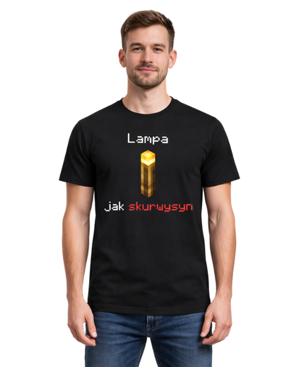 Bawełniana koszulka - Lampa jak skurwysyn