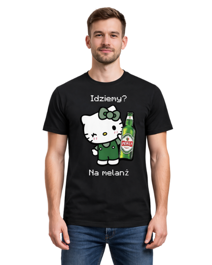 Bawełniana koszulka - Idziemy? Na melanż