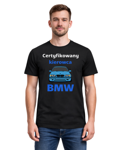 Bawełniana koszulka - Certyfikowany kierowca BMW
