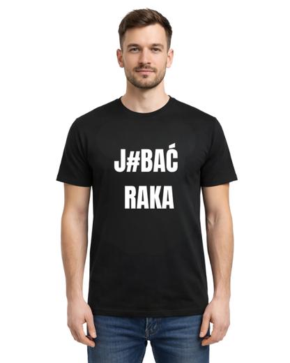 Bawełniana koszulka - J#bać raka