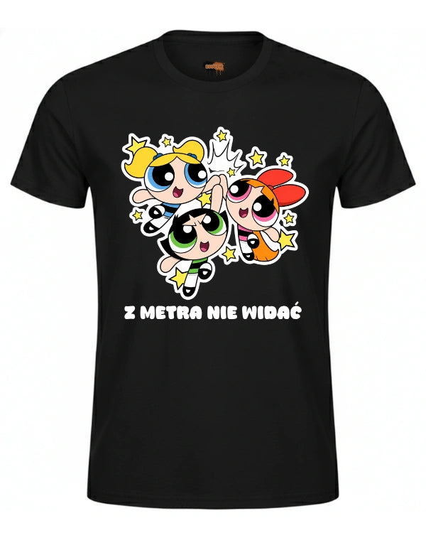 Bawełniana koszulka - Z metra nie widać